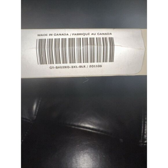 Sheertex Frenzy Friendly Shaping Sheer‎ Tights Size 3XL Black New - Picture 4 of 4